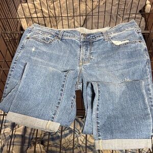 Old Navy Light Blue Women's Cropped Jeans